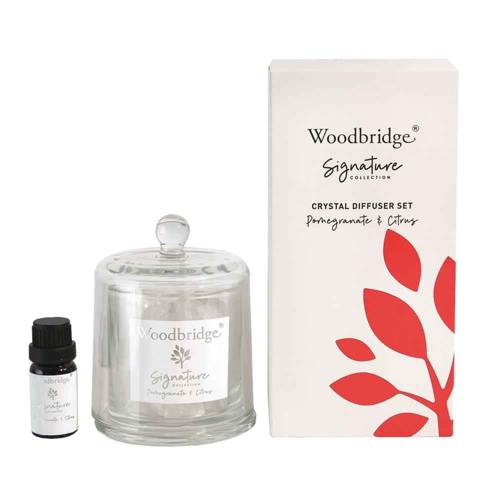 Woodbridge Pomegranate & Citrus Crystal Oil Diffuser Set £13.49